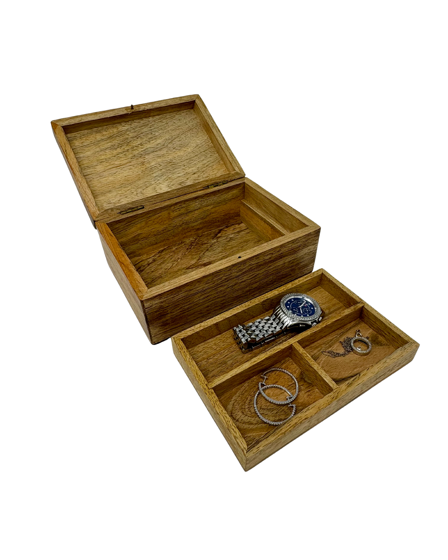 World Map Jewelry Box