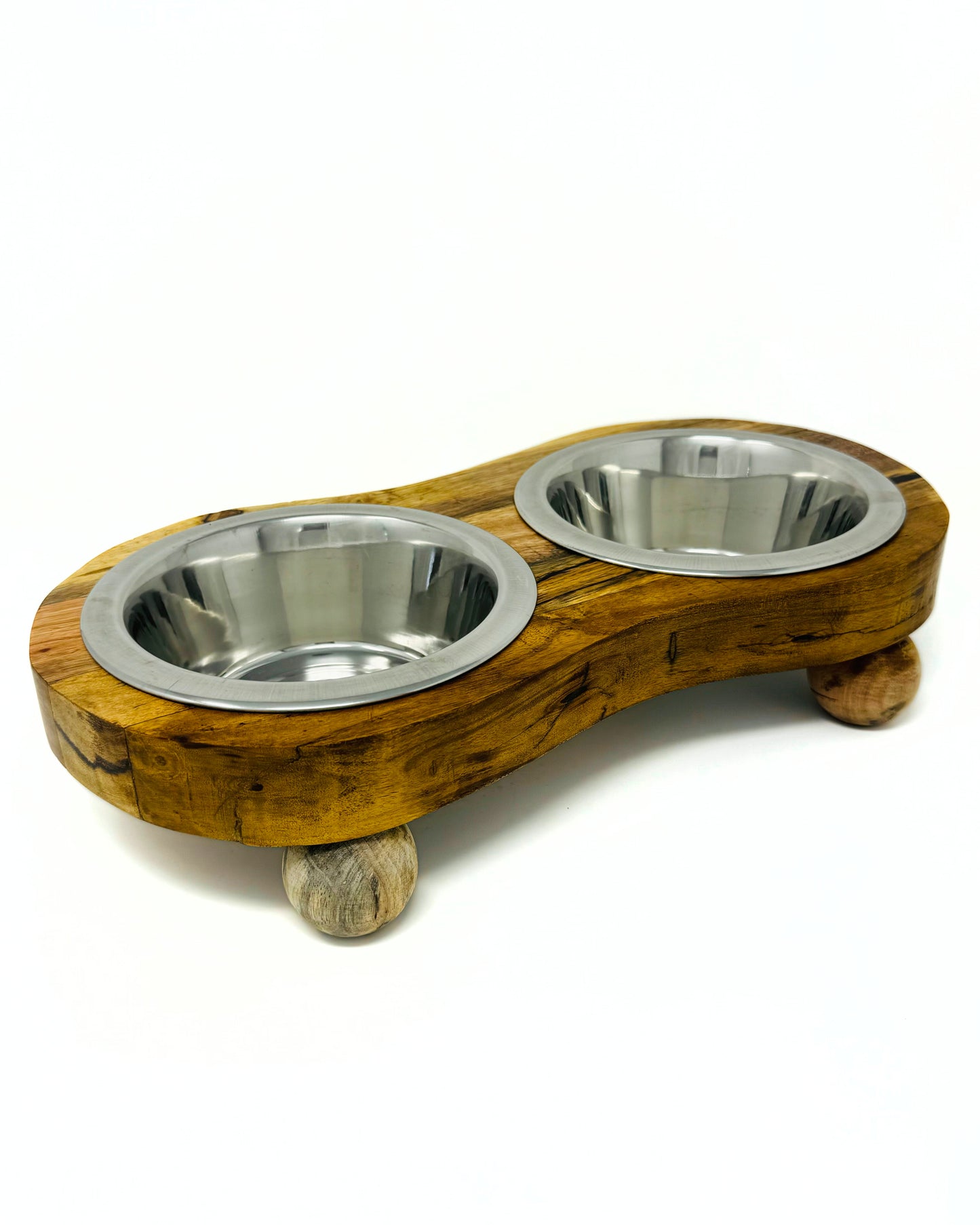 Avery Wood Elevated Feeder (16x8x3.25/ 1qt bowls)