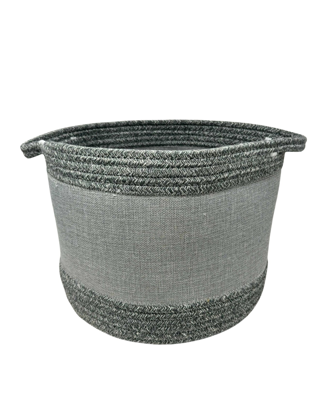 Dog Bone Toy Pet Storage Basket (12"D x 9.5"H)