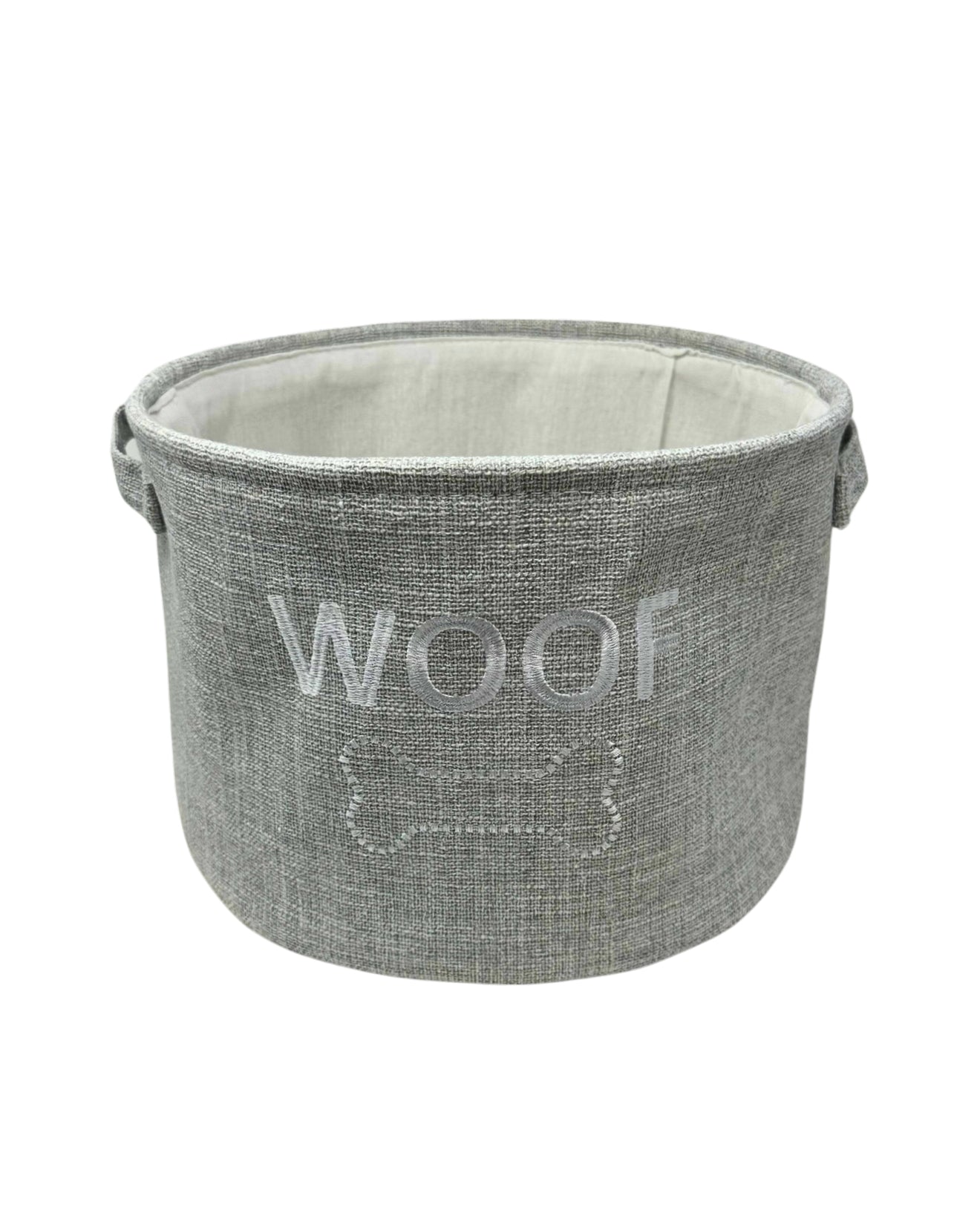 Woof Pet Toy Storage Basket (13.5"D x 10"H)