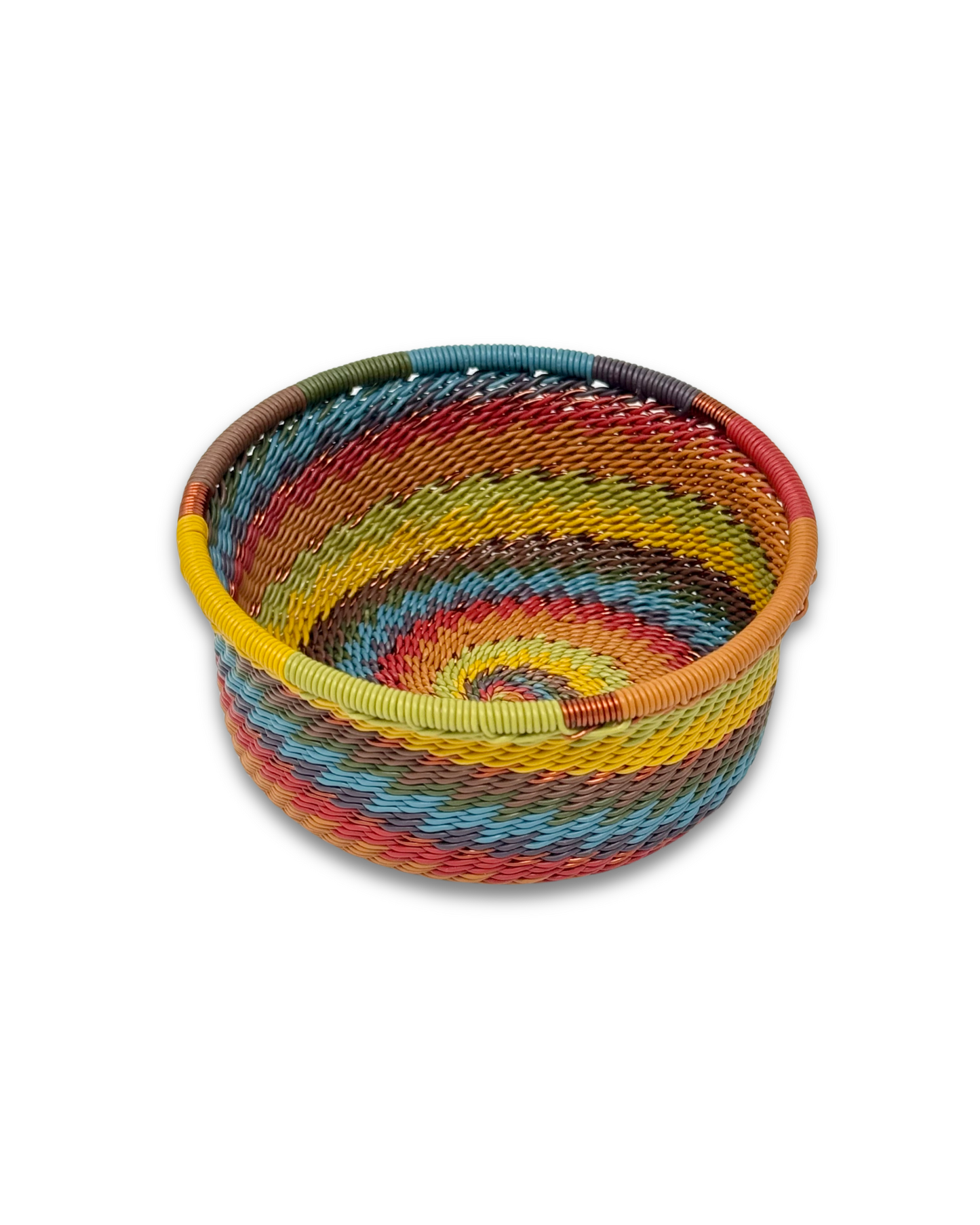 Talisa Telephone Wire Bowl (Desert Brown)