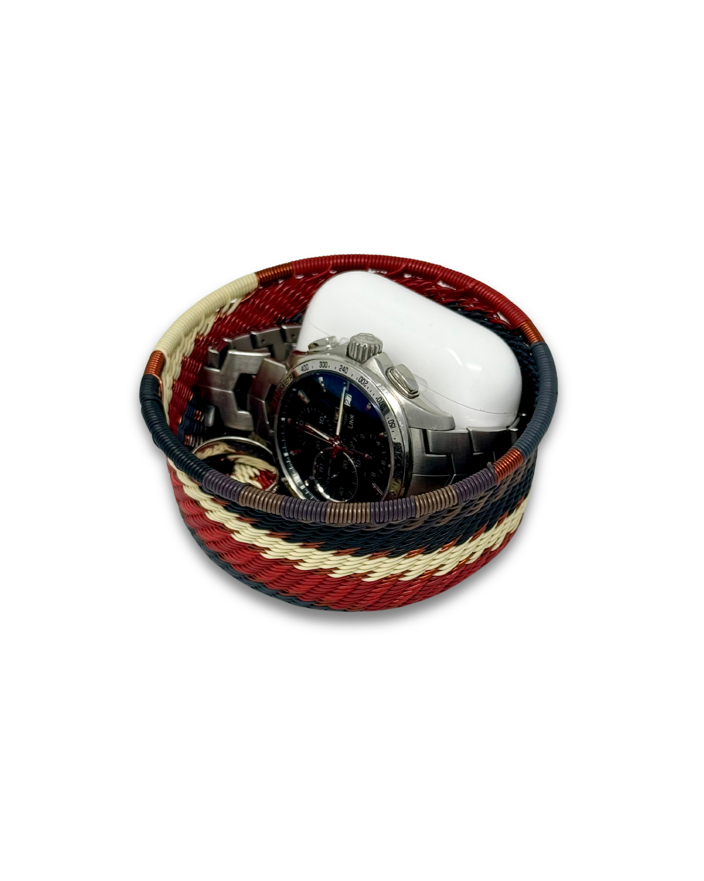 Talisa Telephone Wire Bowl (Red Pepper)