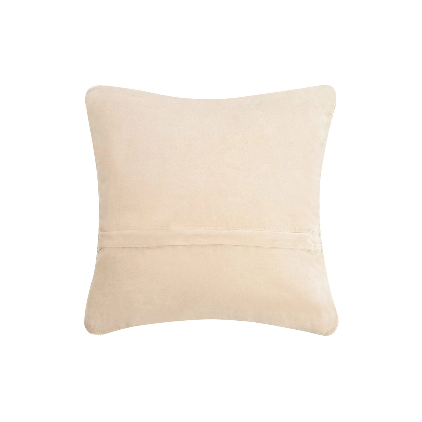 Santa Chimney Wool Hooked Pillow (10x10)