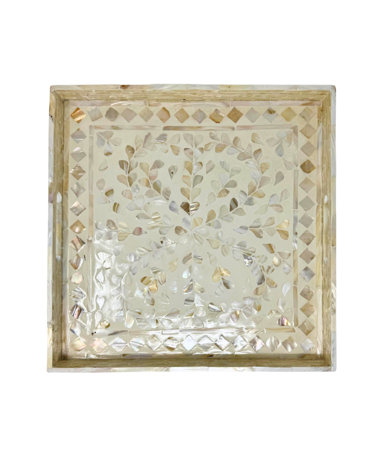 Hanh Mother of Pearl Tray 16"