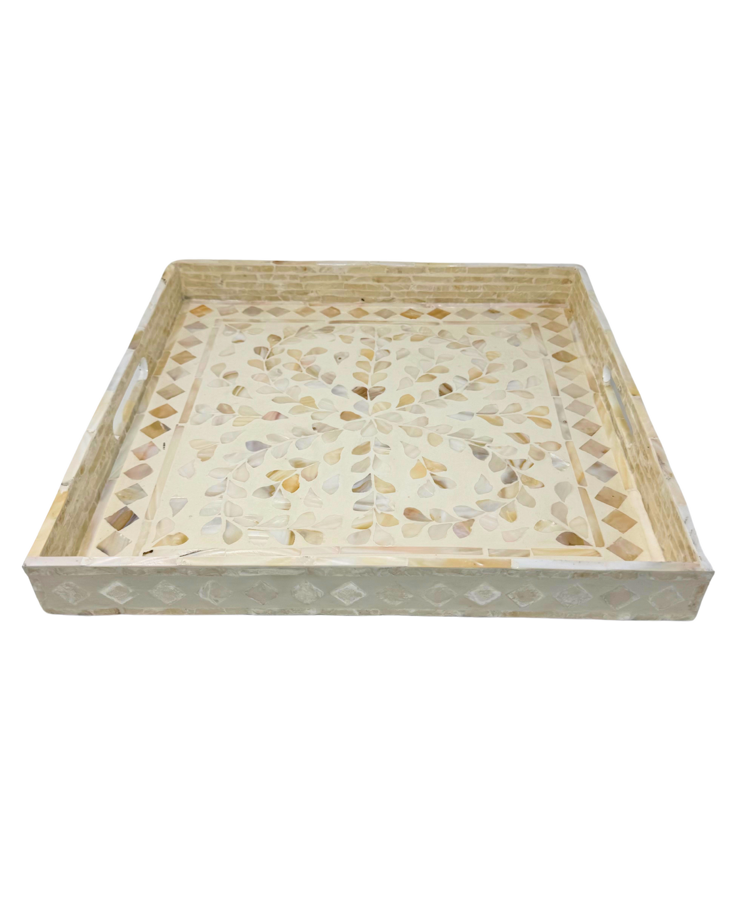Hanh Mother of Pearl Tray 16"