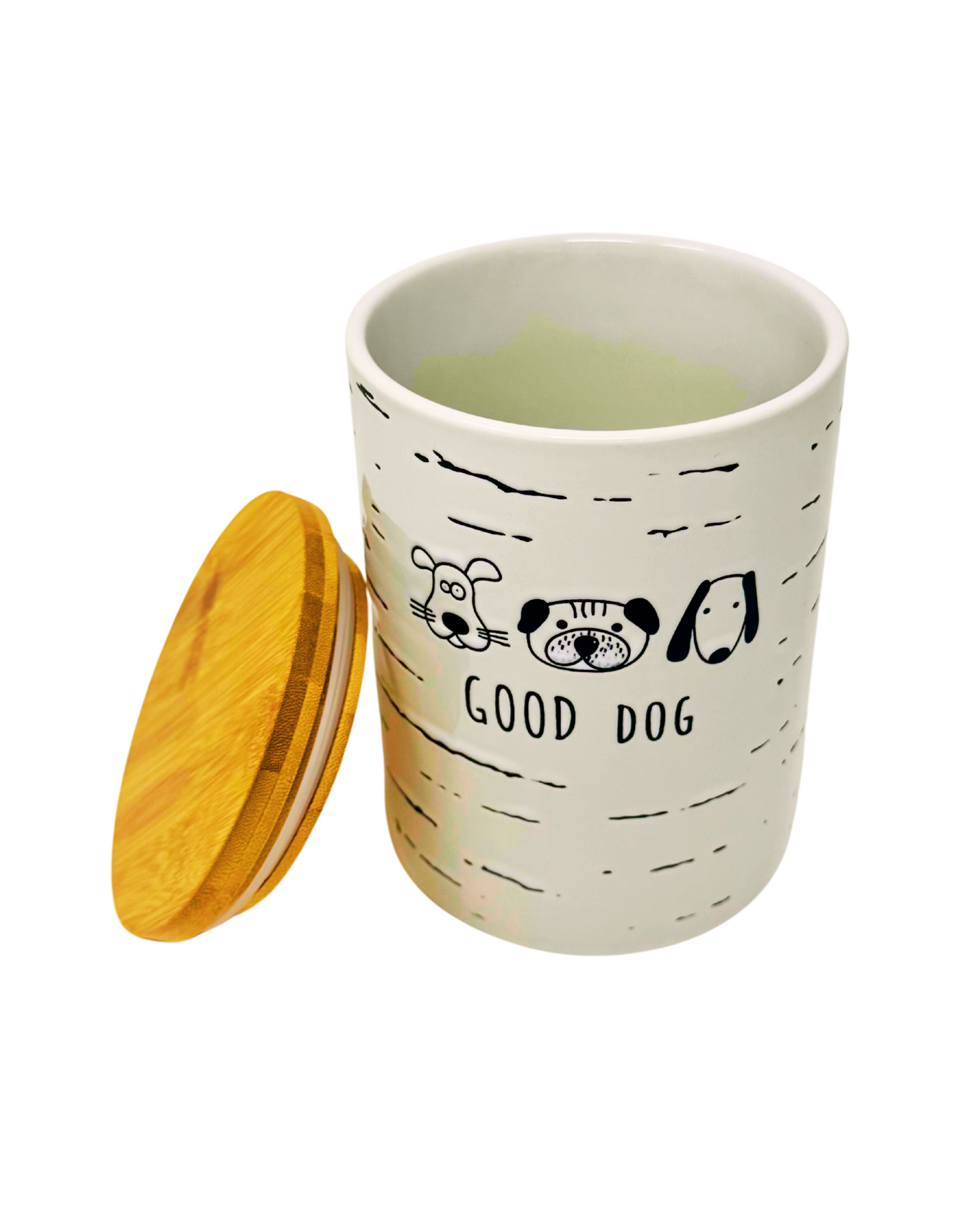 Good Dog Ceramic Snack Jar
