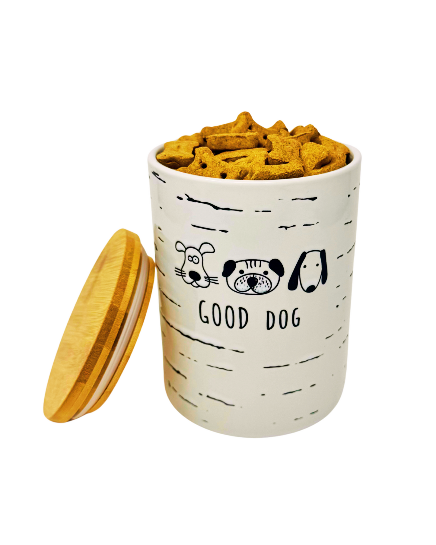 Good Dog Ceramic Snack Jar