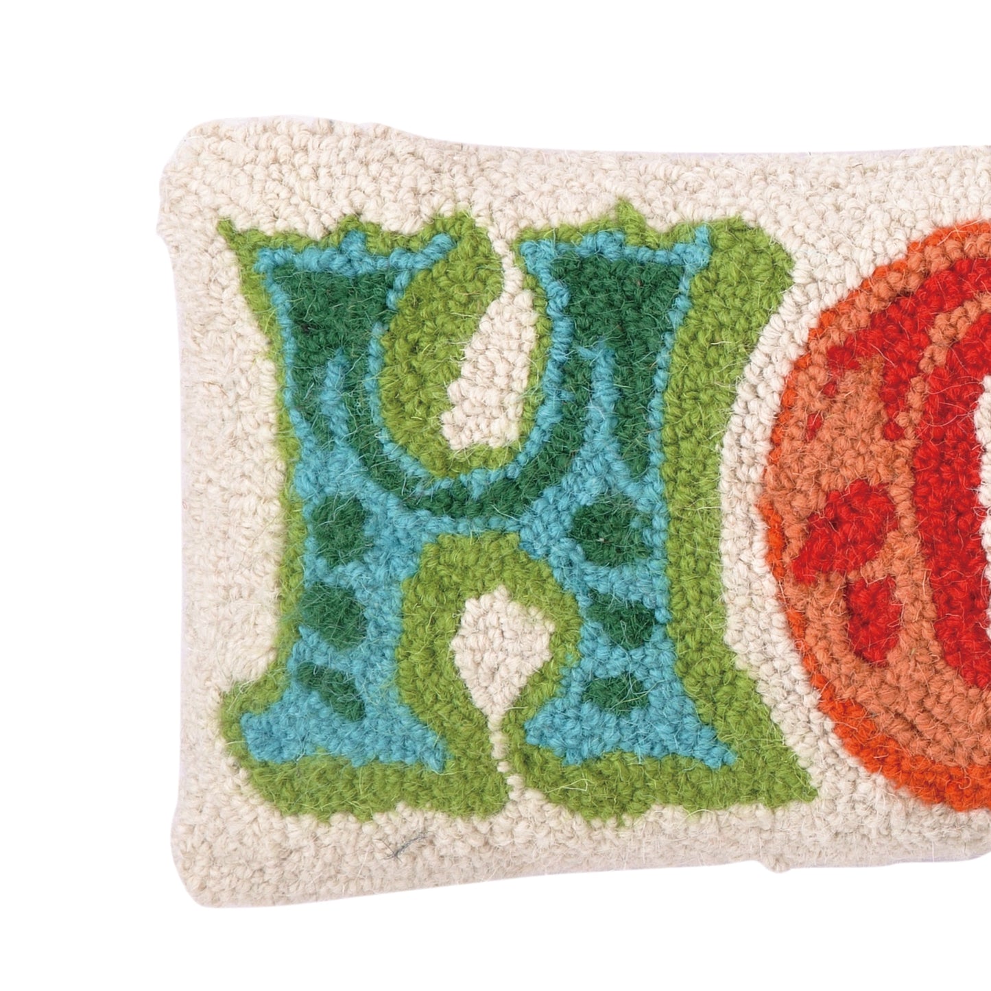 Home Wool Hook Pillow (22"x8")