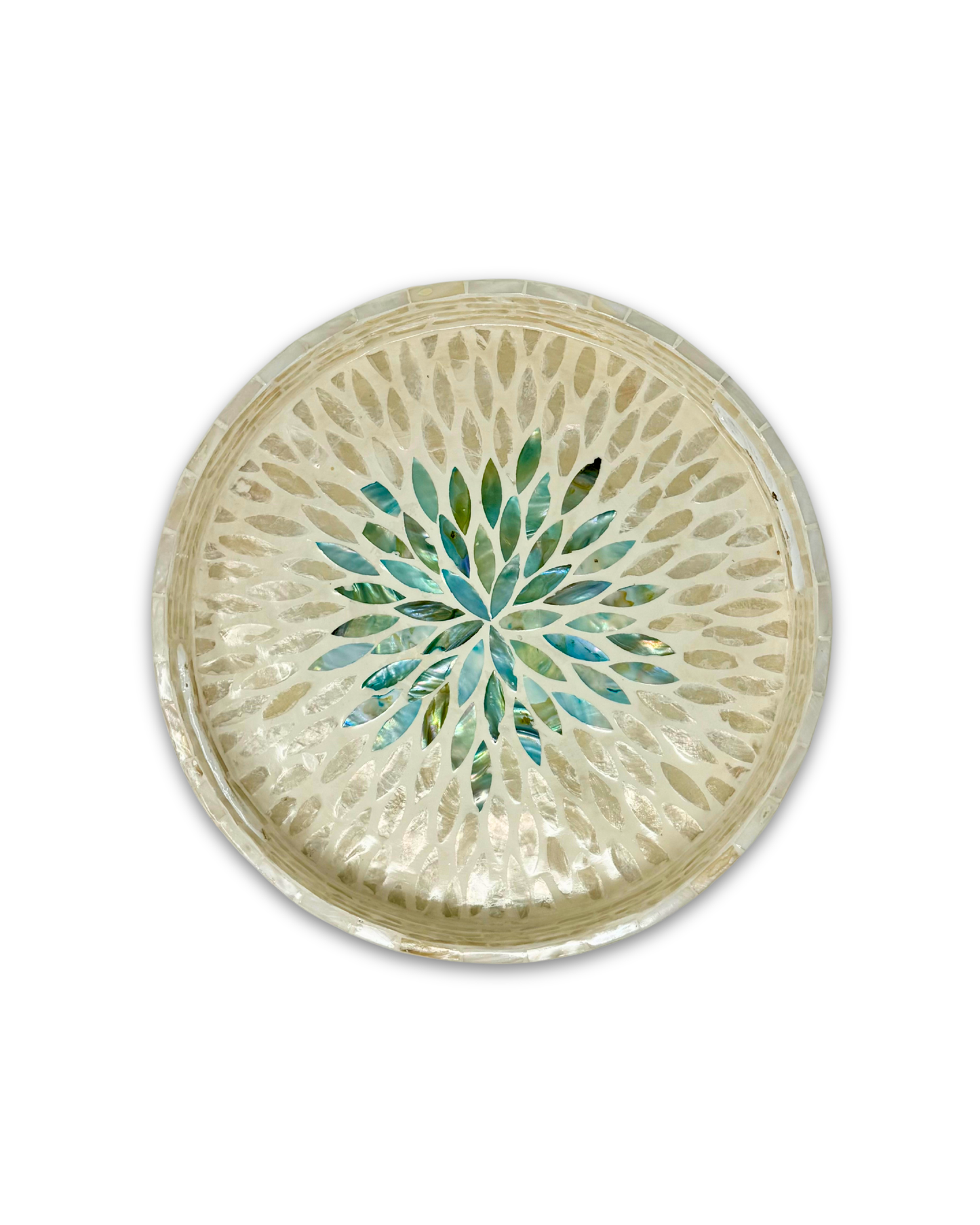 Tam Mother of Pearl Tray 12"