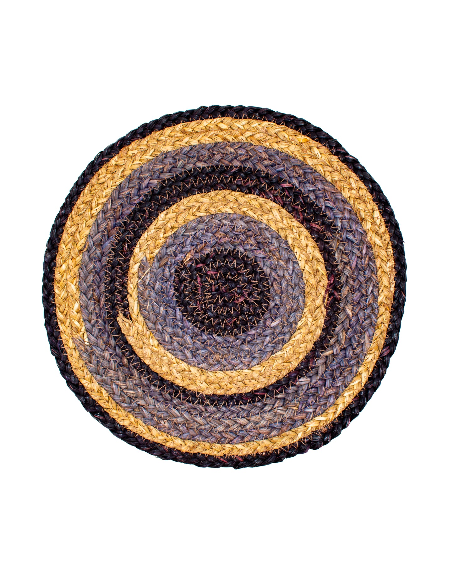 Swirl Woven Wicker Placemats (Set of 4)