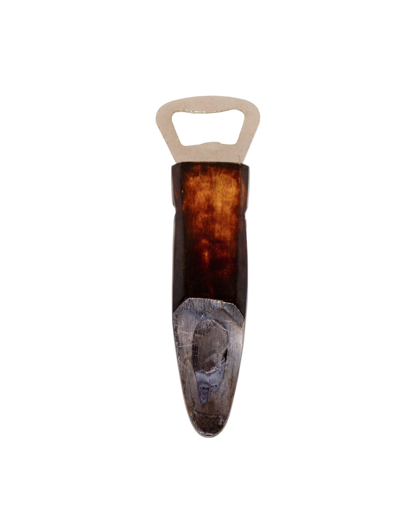 African Tiki Bone Bottle Opener