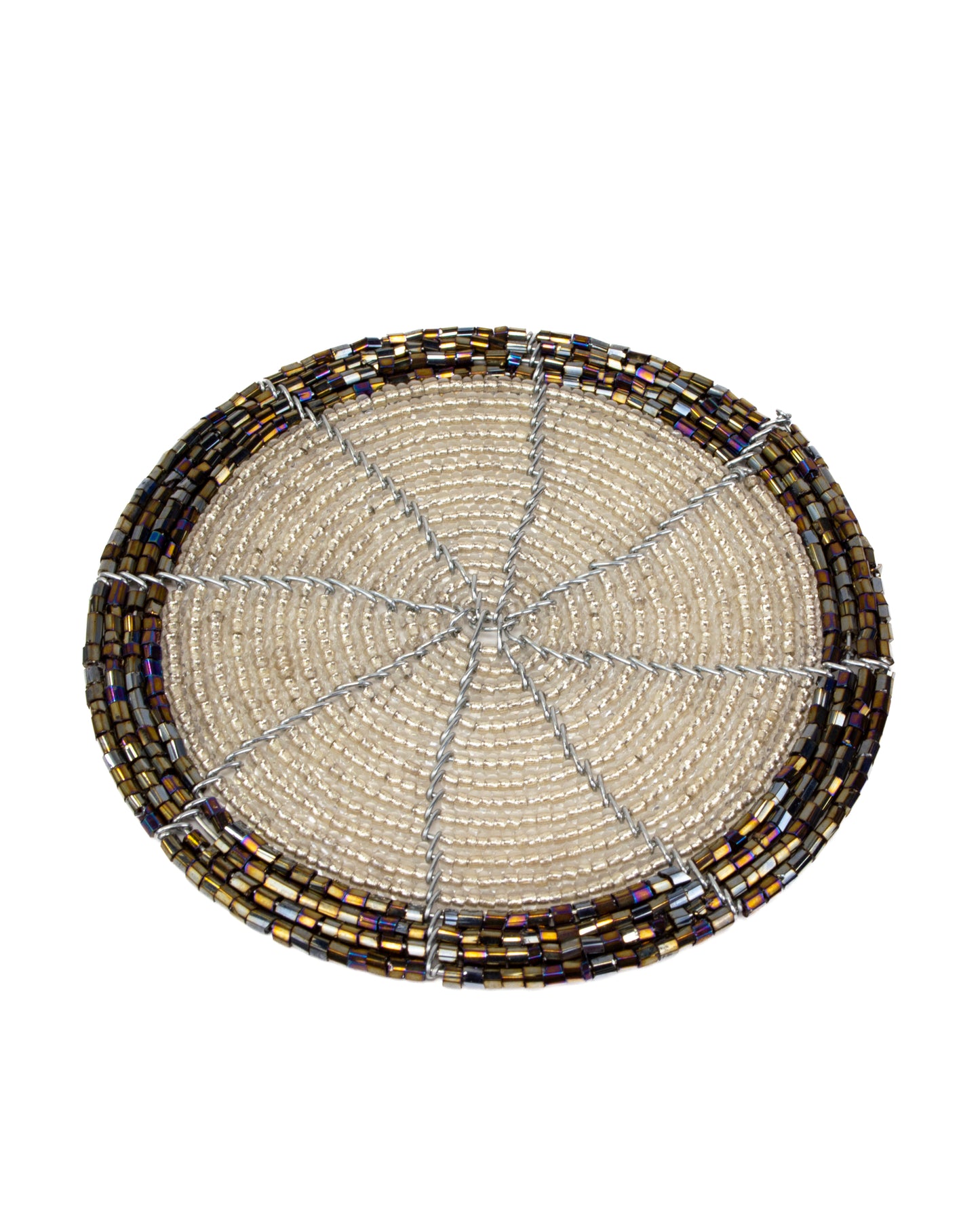 Masai Beaded Coasters With Case (Set of 6)