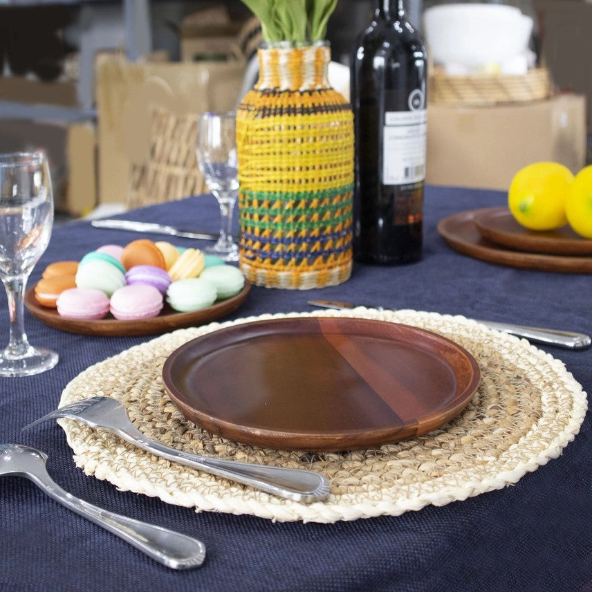 Woven Wicker Placemats (Set of 4)