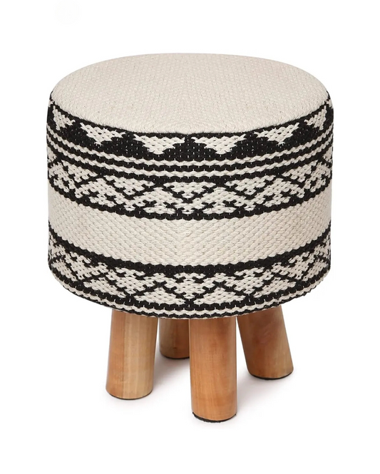 Bivadi Round Upholstered Stool