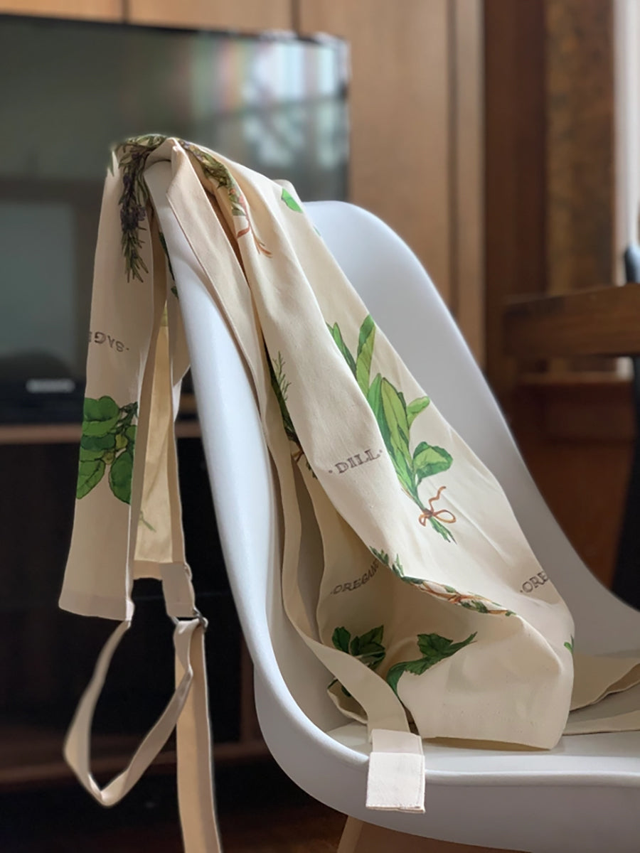 Herbs Cotton Apron