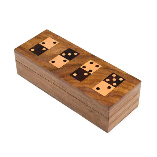 Bala Wood Domino Game Set