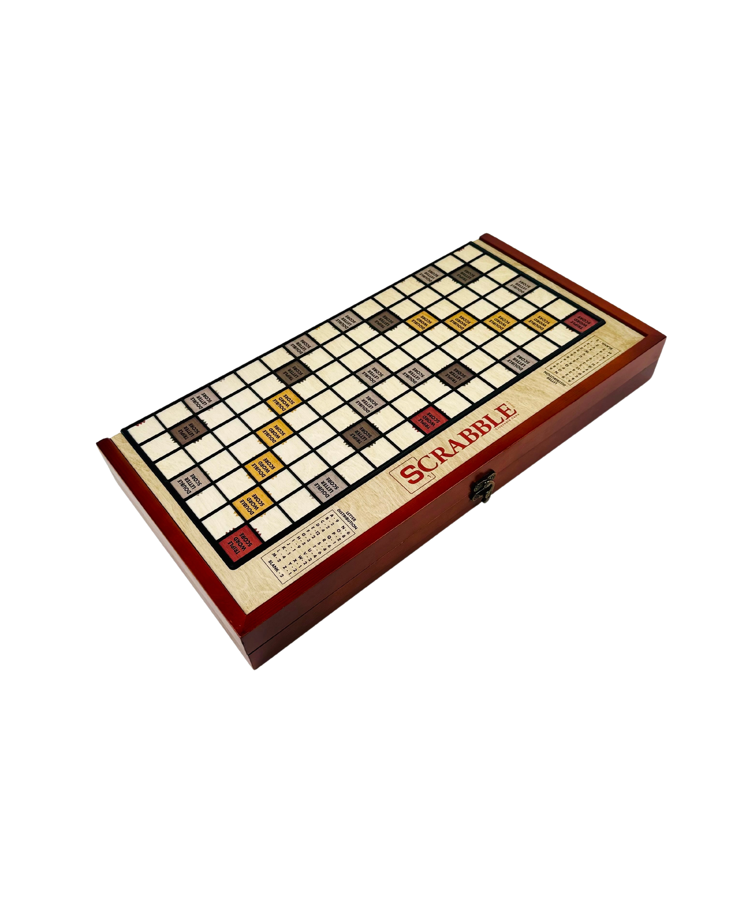 Scrabble Wood Board Game