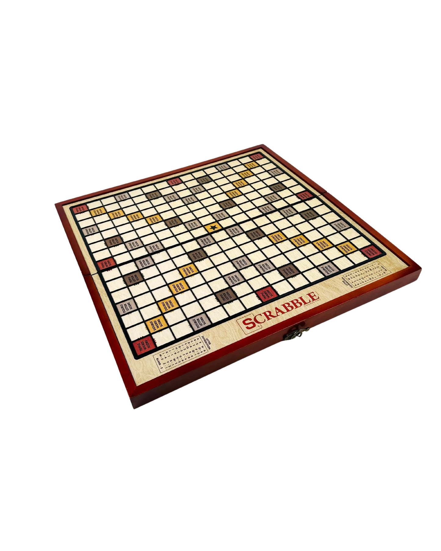 Scrabble Wood Board Game