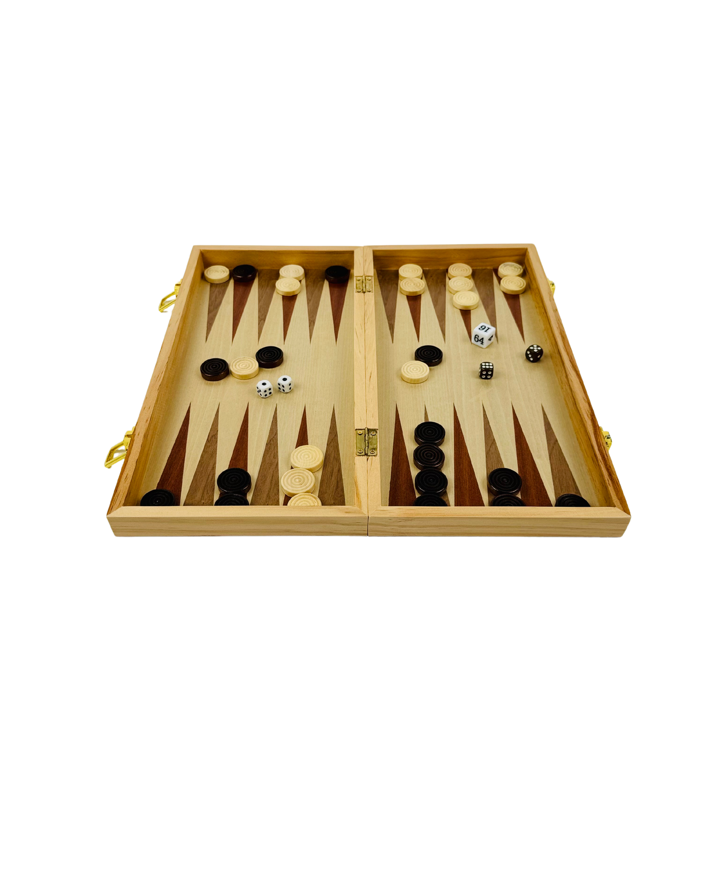 3-In-1 Chess, Checkers and Backgammon Travel Set