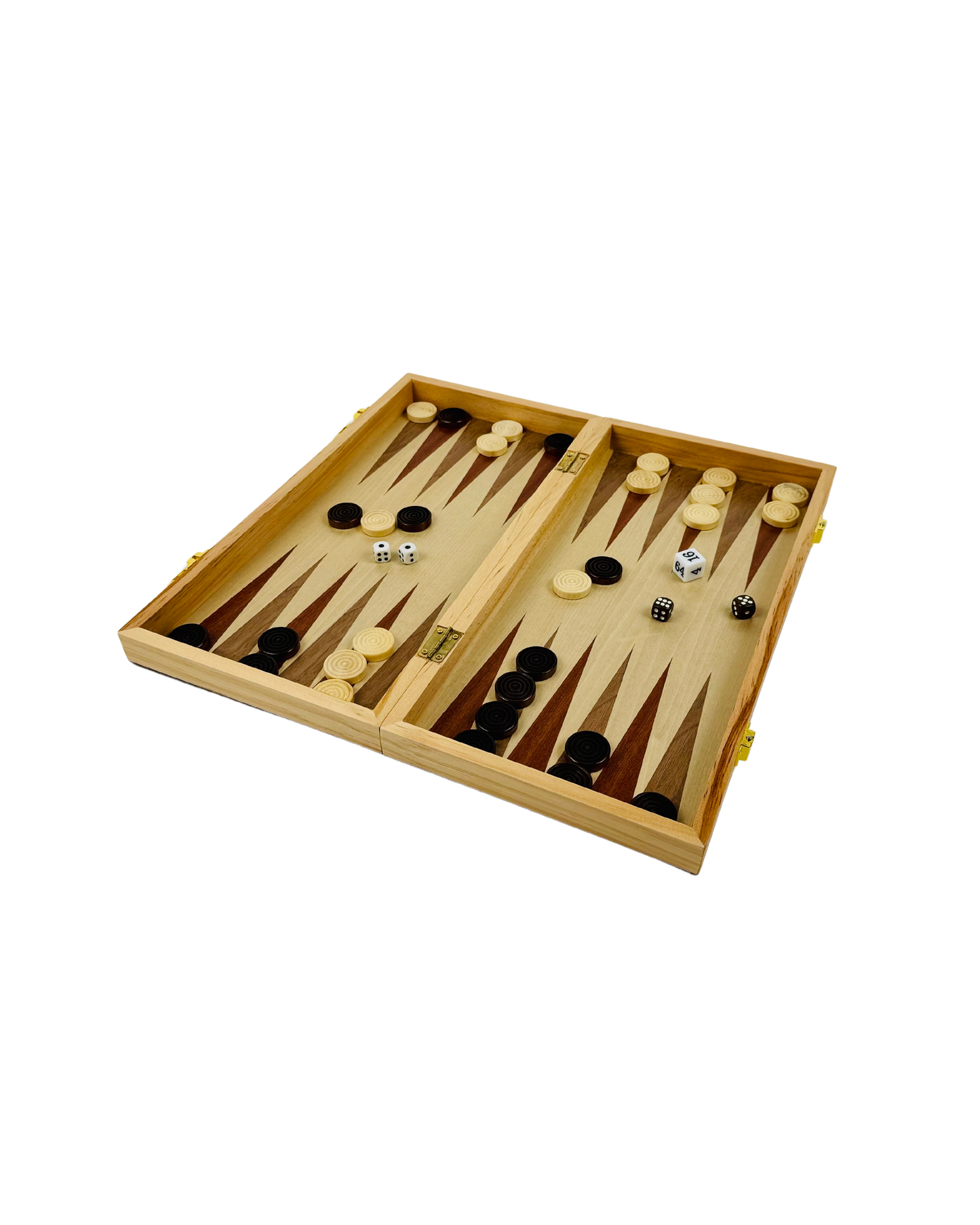 3-In-1 Chess, Checkers and Backgammon Travel Set