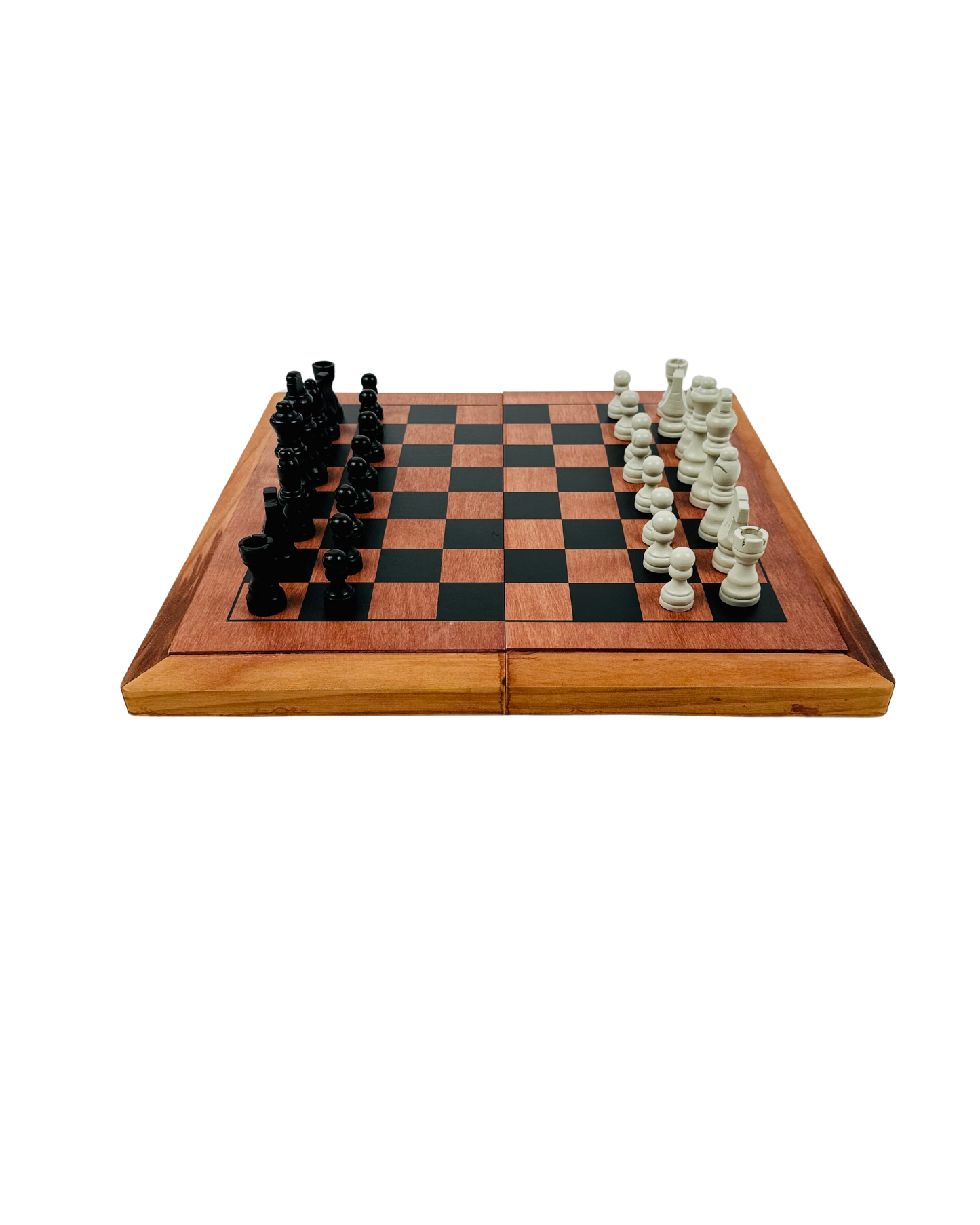 3-In-1 Chess, Checkers and Backgammon Travel Set