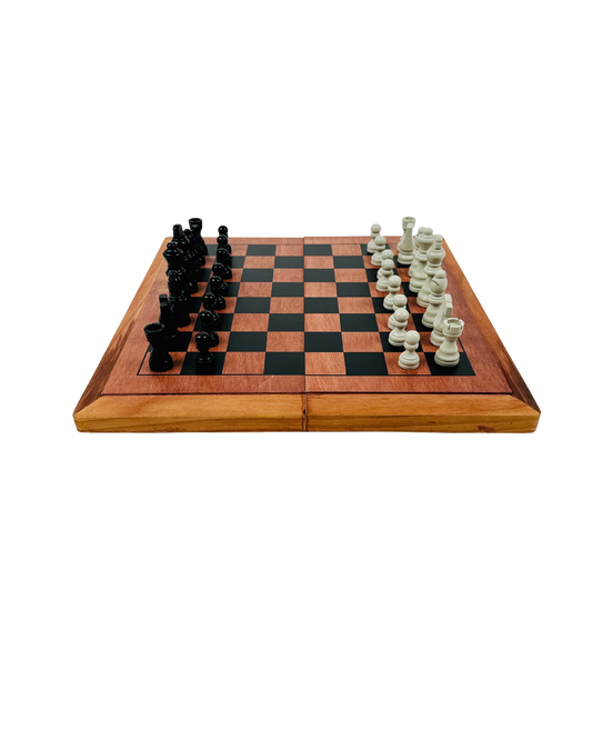 3-In-1 Chess, Checkers and Backgammon Travel Set