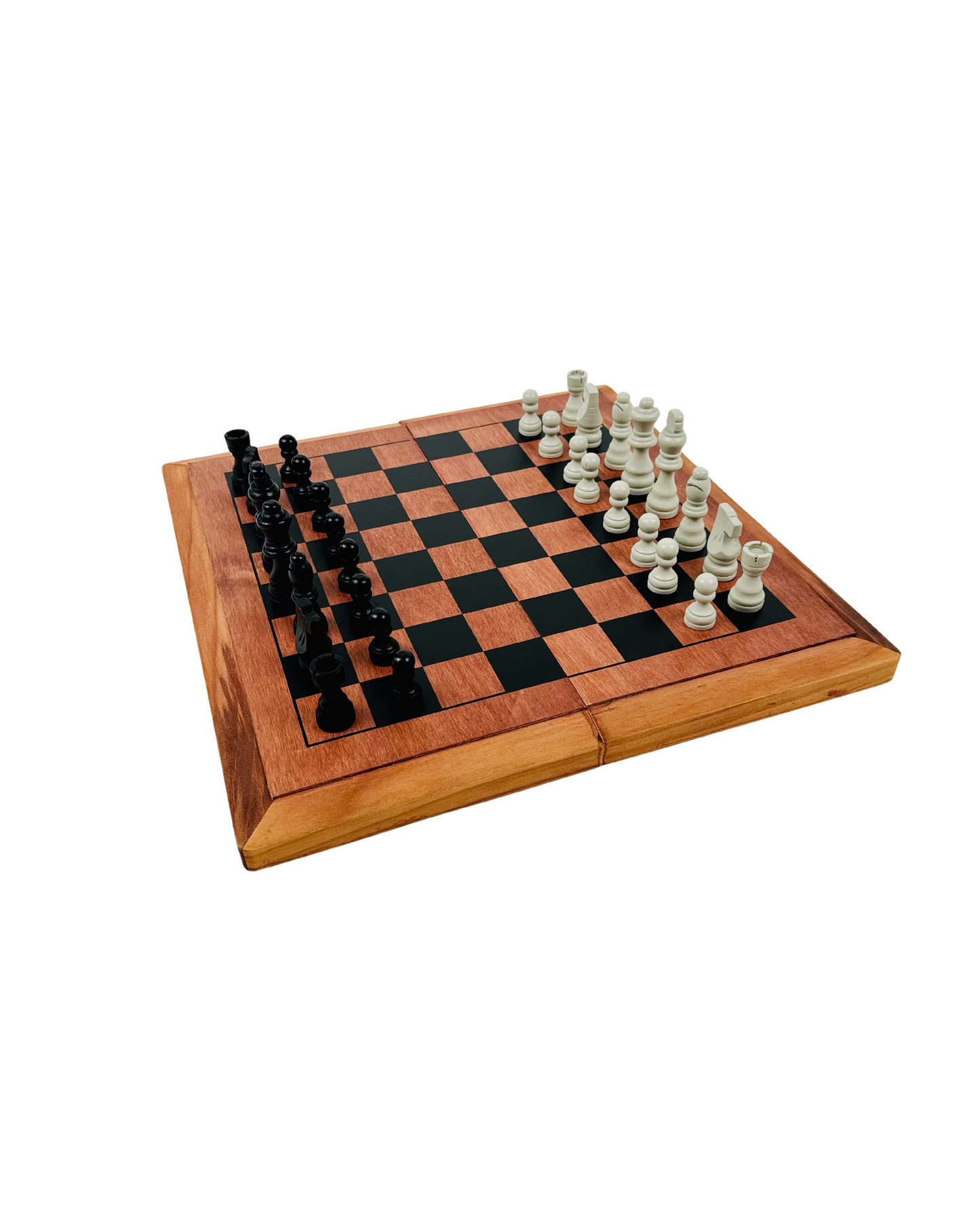 3-In-1 Chess, Checkers and Backgammon Travel Set