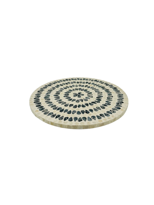 Lahn Mother of Pearl Lazy Susan
