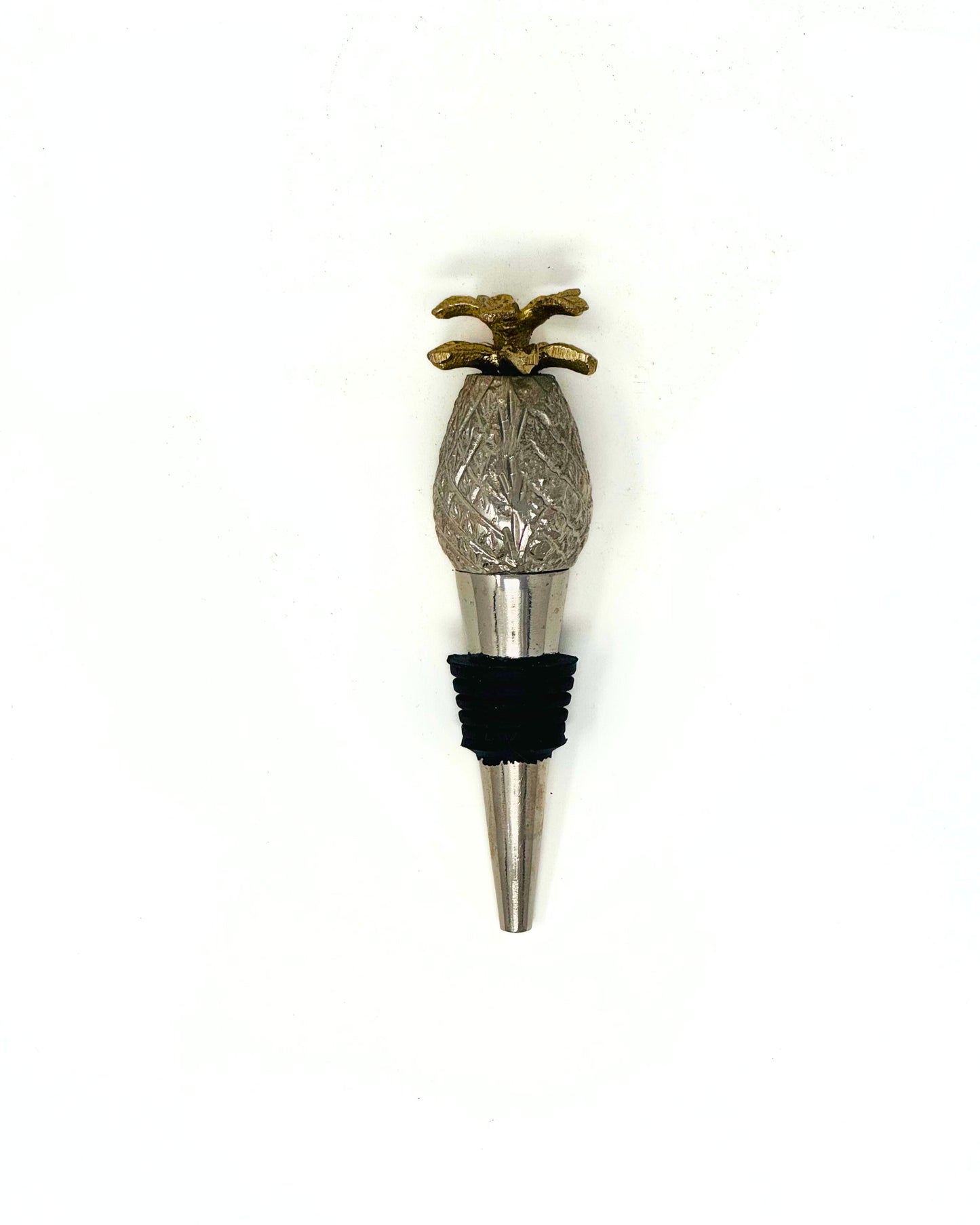 Pineapple Cast Iron Wine Stopper