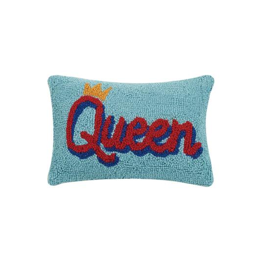 Queen Wool Hook Pillow (12" x 8")