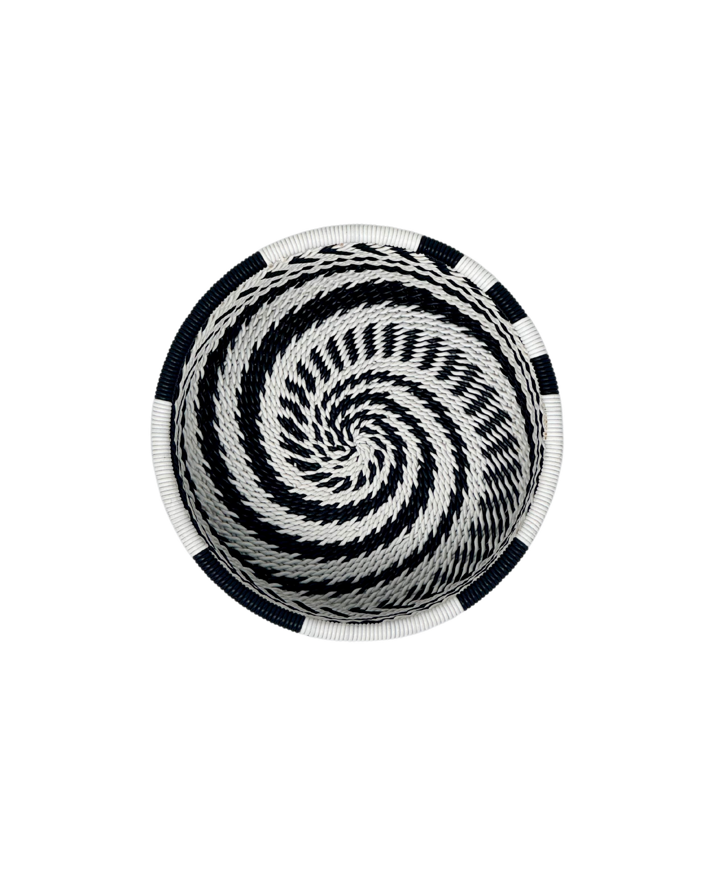 Talisa Telephone Wire Bowl (Black/White)