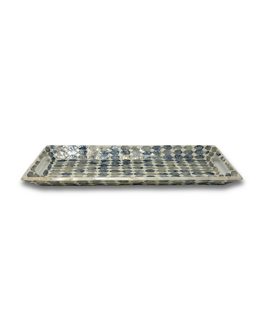 Bao Mother of Pearl Tray 18"