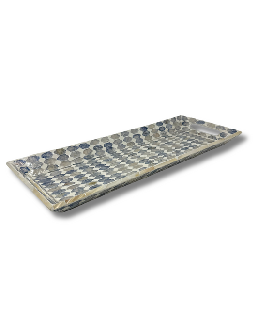 Bao Mother of Pearl Tray 20"