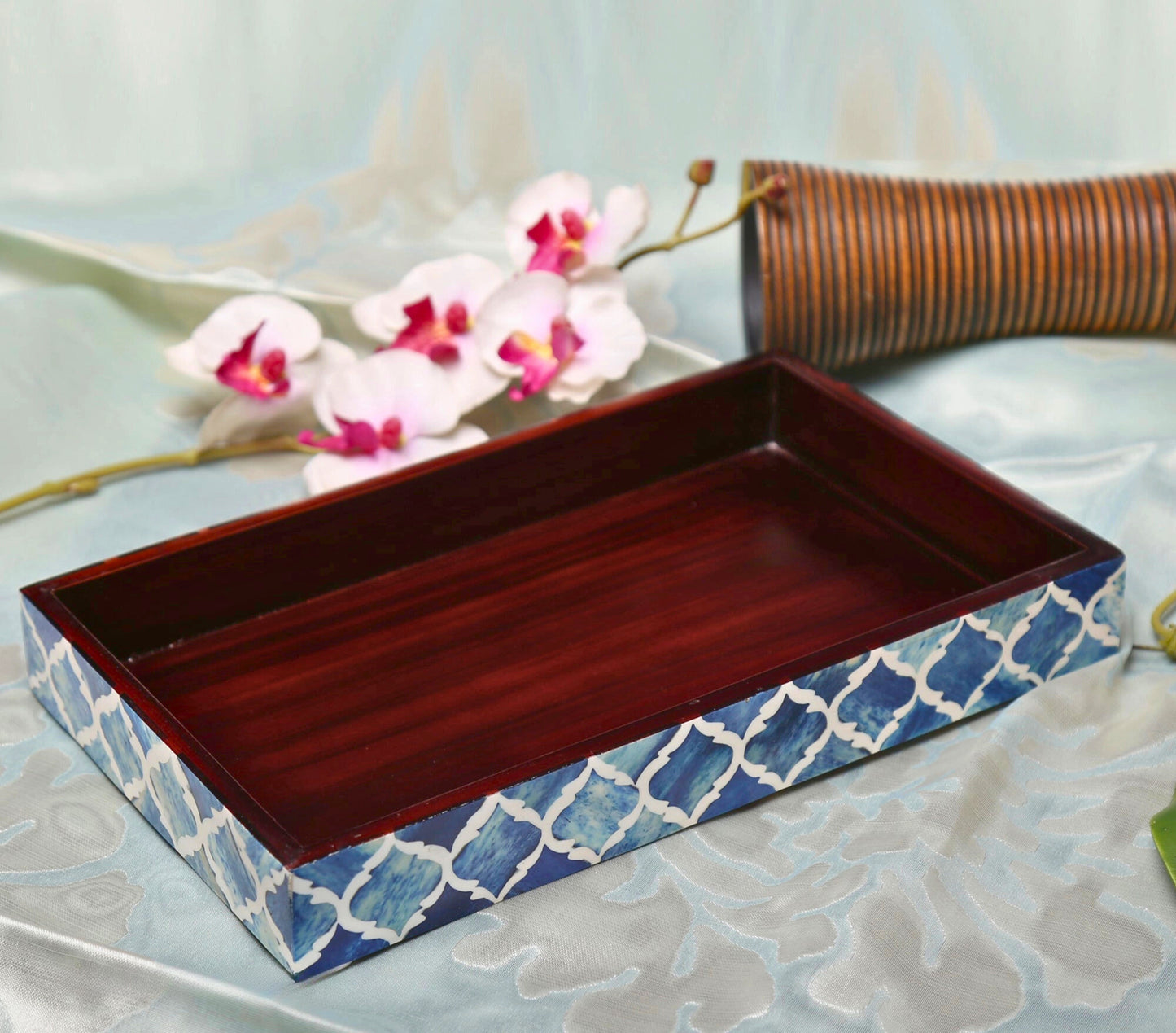 Zain Moroccan Pattern Tray (10x6)