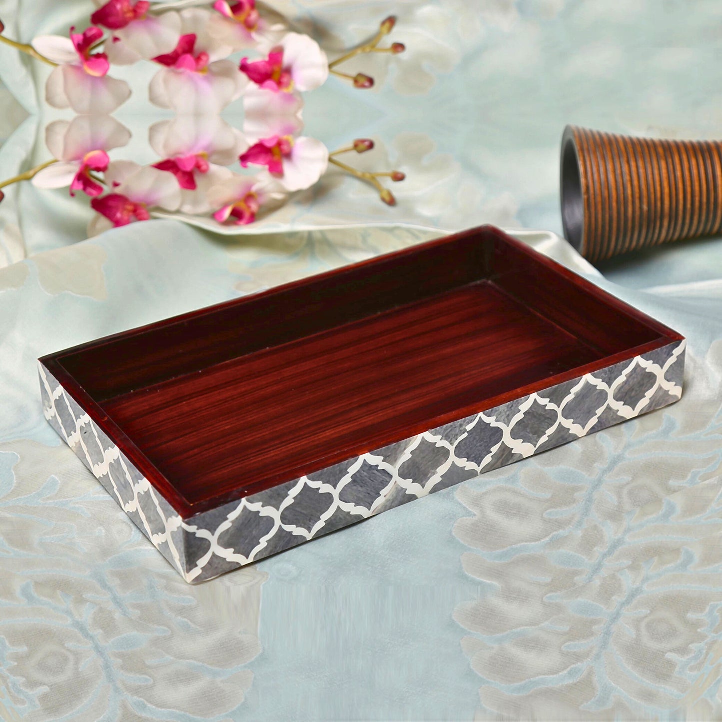 Amal Moroccan Pattern Tray (10x6)