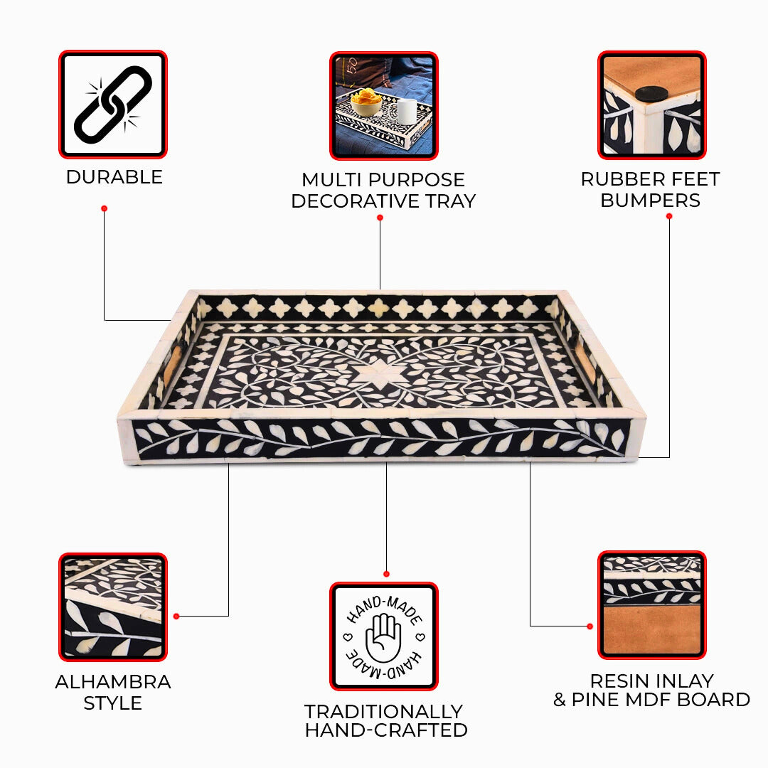 Alhambra Grande Pattern Tray(11x17)