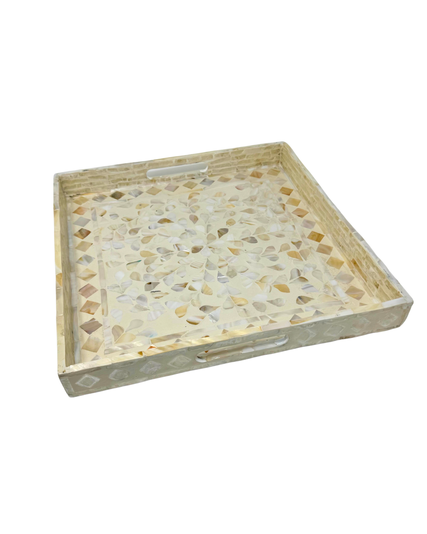 Hanh Mother of Pearl Tray 14"