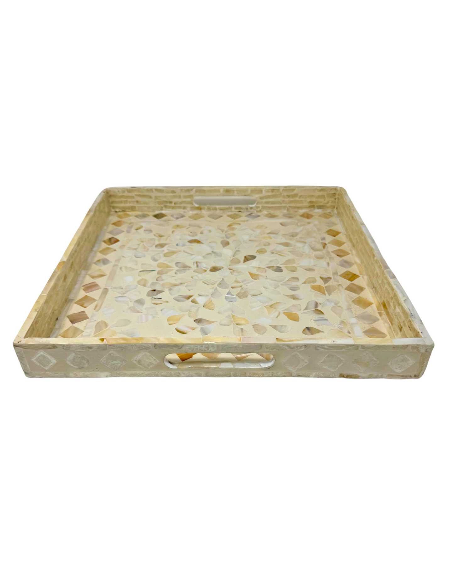 Hanh Mother of Pearl Tray 14"