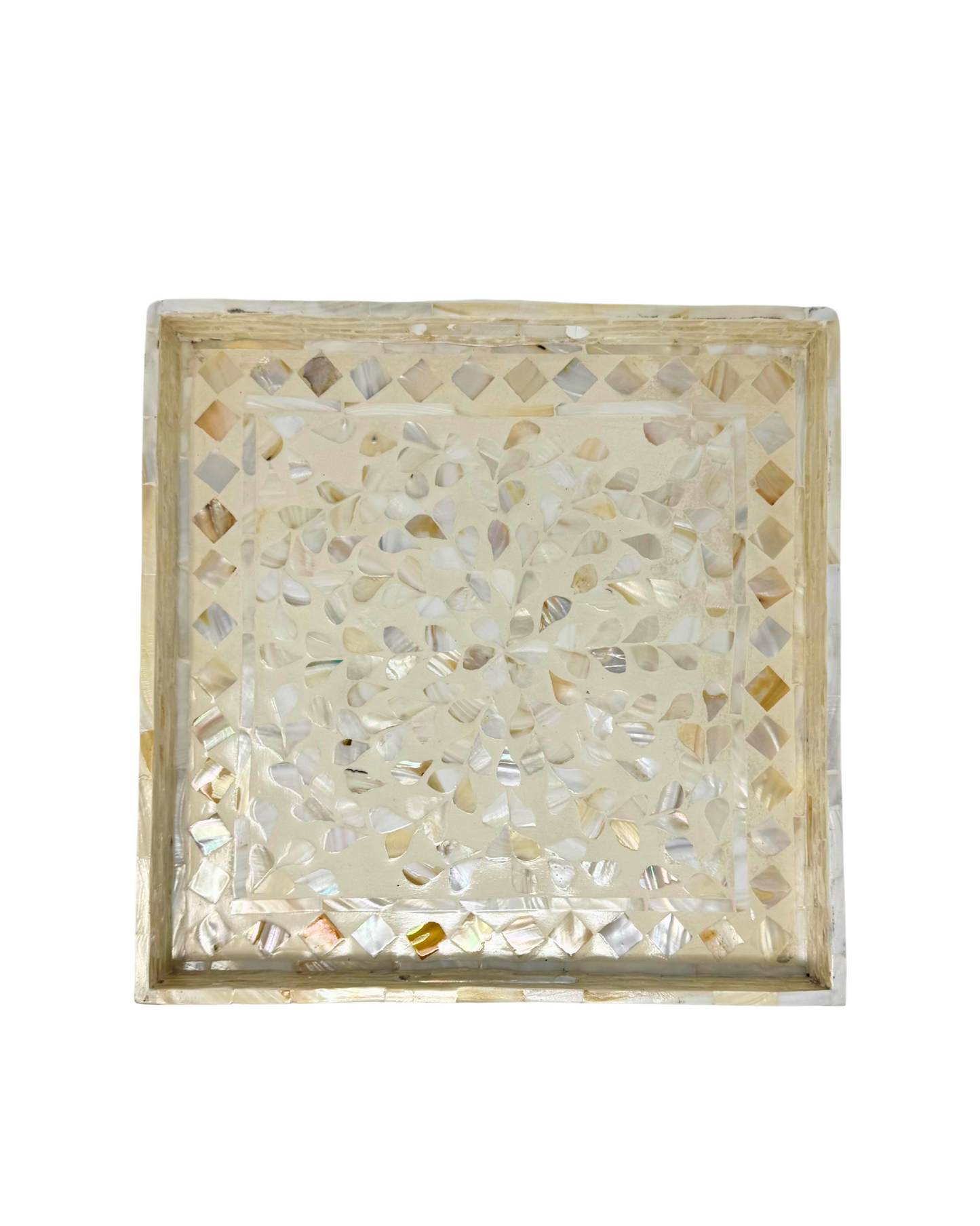 Hanh Mother of Pearl Tray 14"