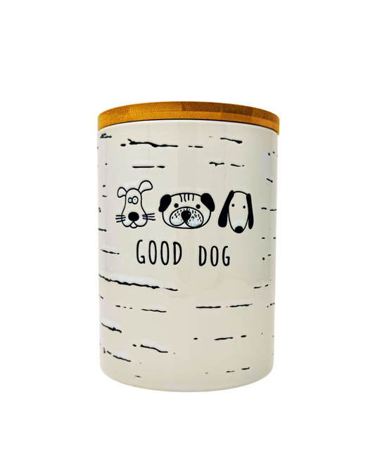 Good Dog Ceramic Snack Jar