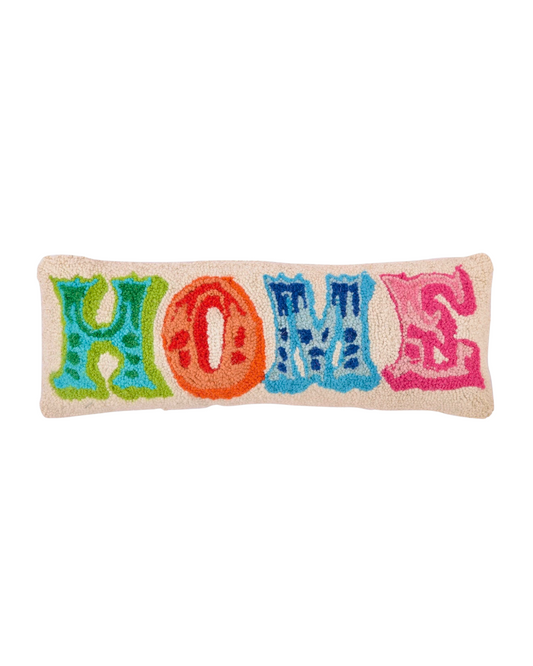 Home Wool Hook Pillow (22"x8")