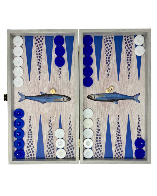 Fish Design Backgammon Board