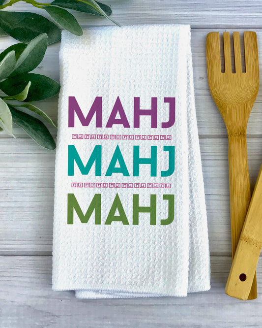 MAHJ MAHJ MAHJ Kitchen Hand Towel