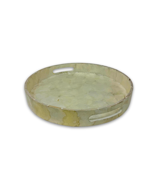 Anh Mother of Pearl Tray 14"