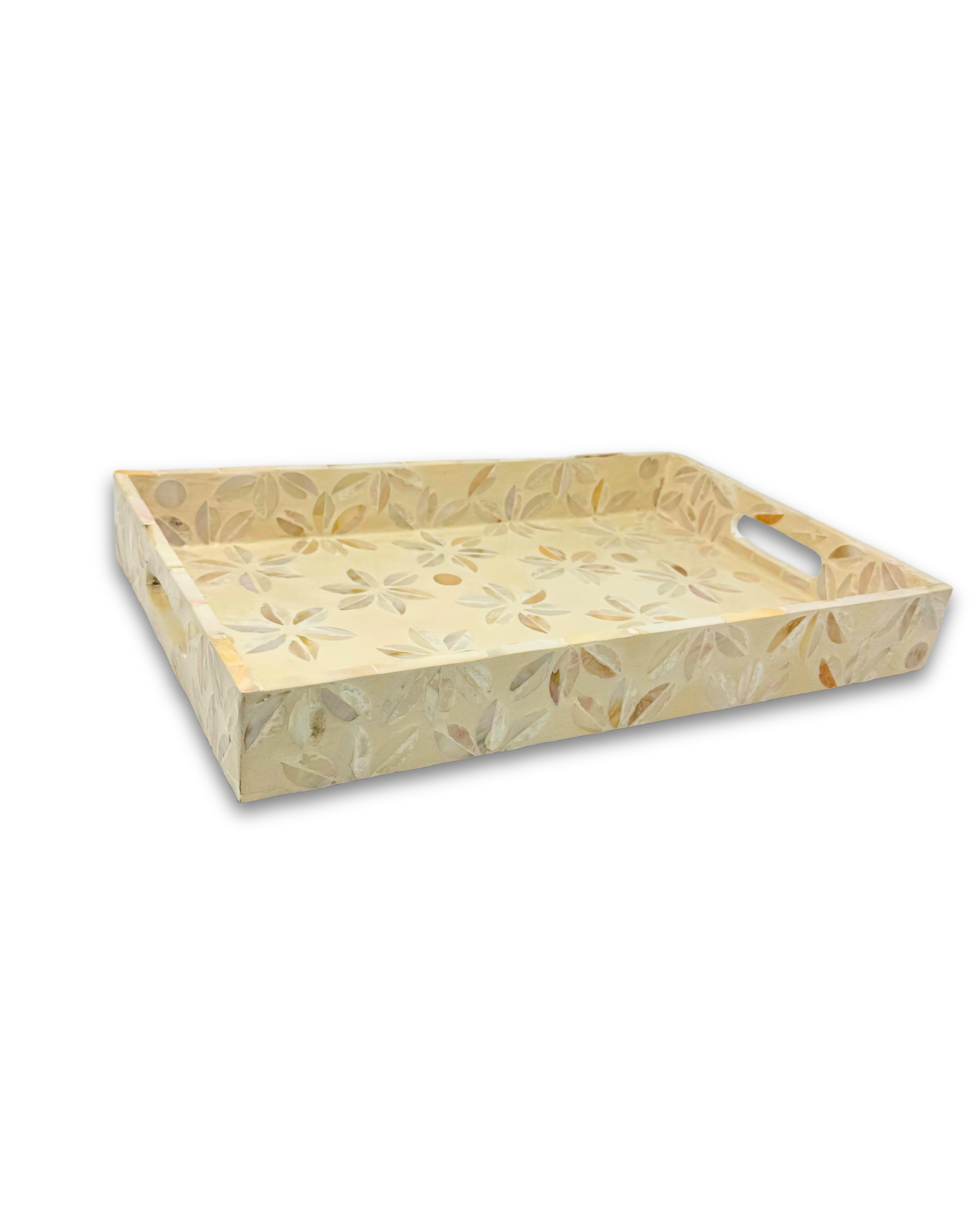 Khanh Mother of Pearl Tray 16"
