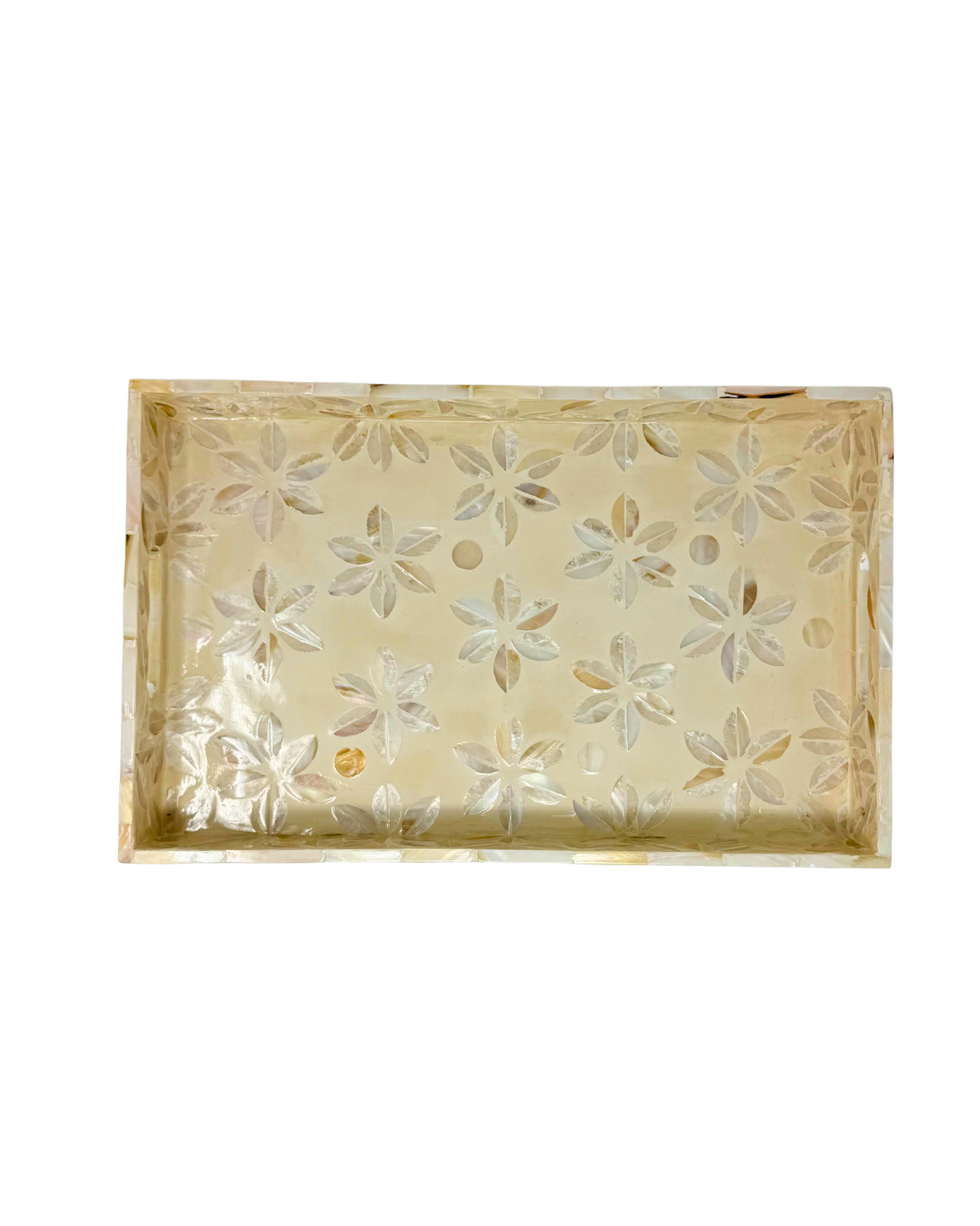 Khanh Mother of Pearl Tray 16"
