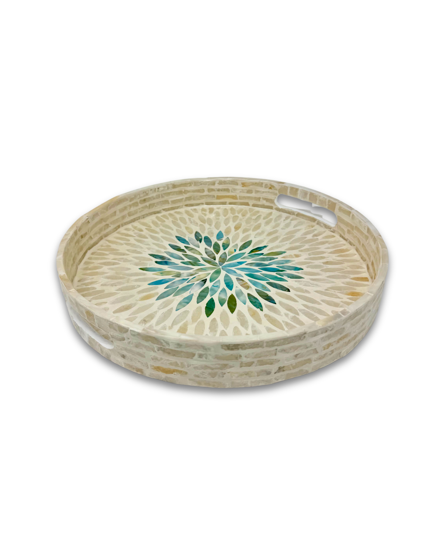 Tam Mother of Pearl Tray 14"