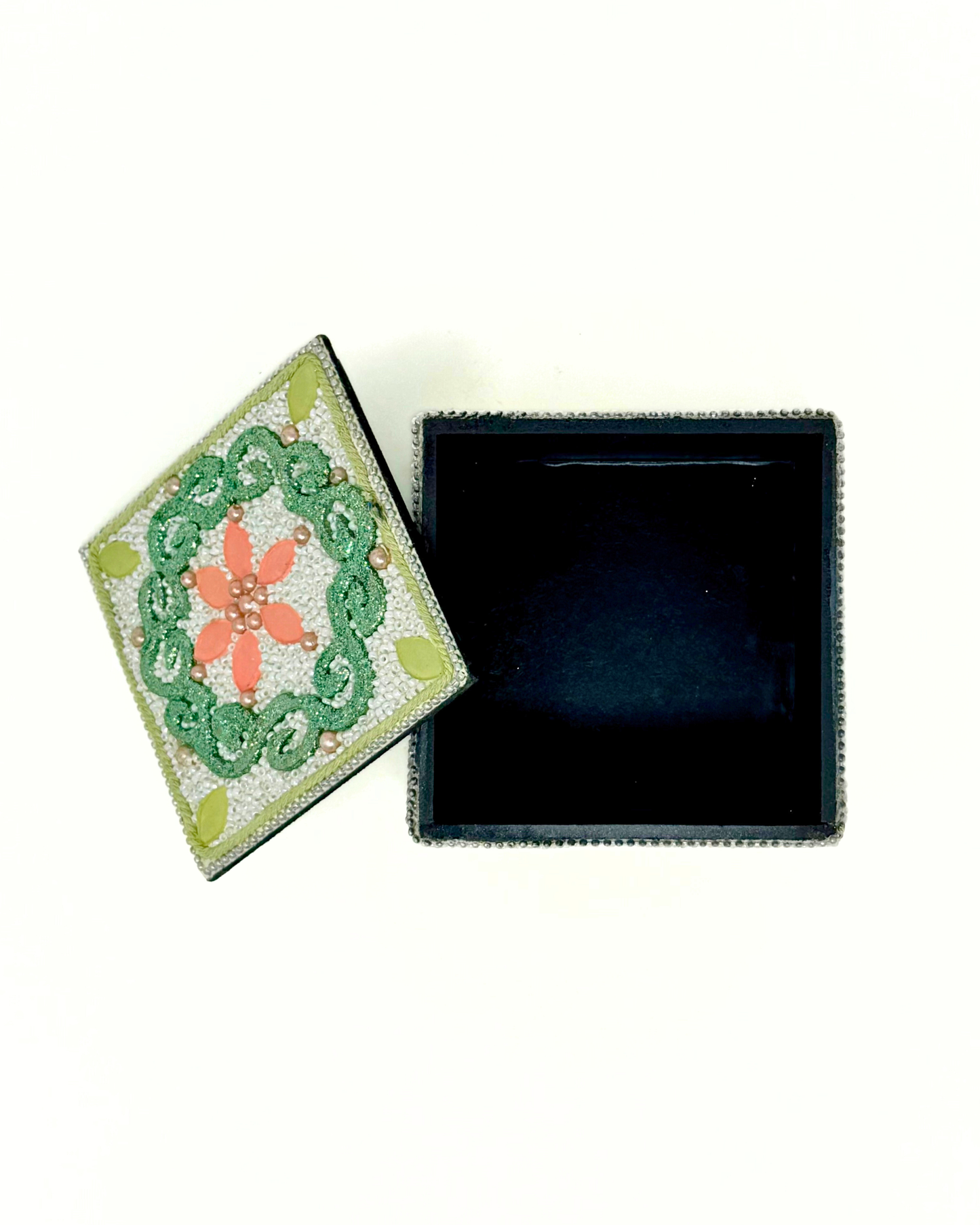 Nyra Beaded Jewelry Box