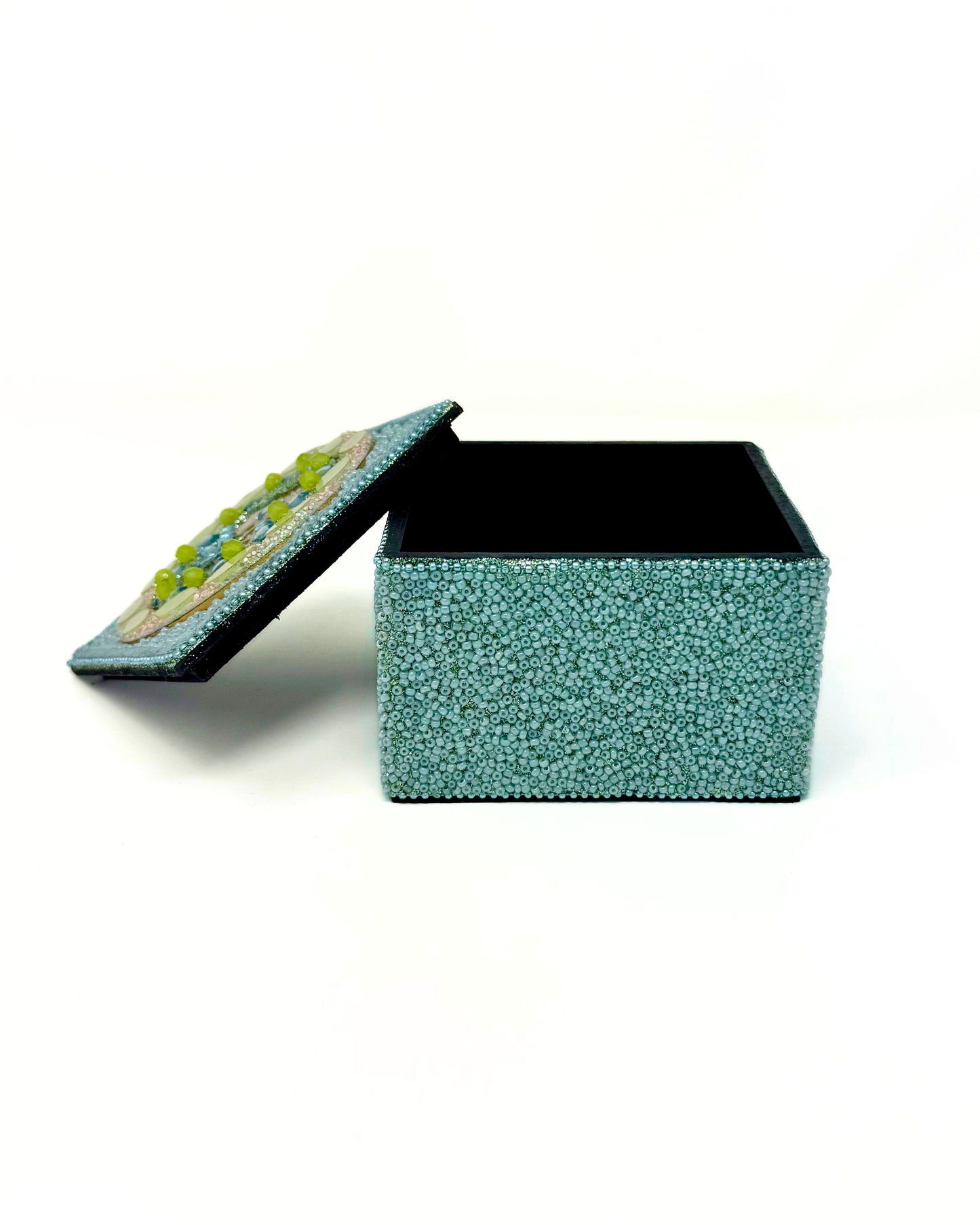 Avi  Beaded Jewelry Box