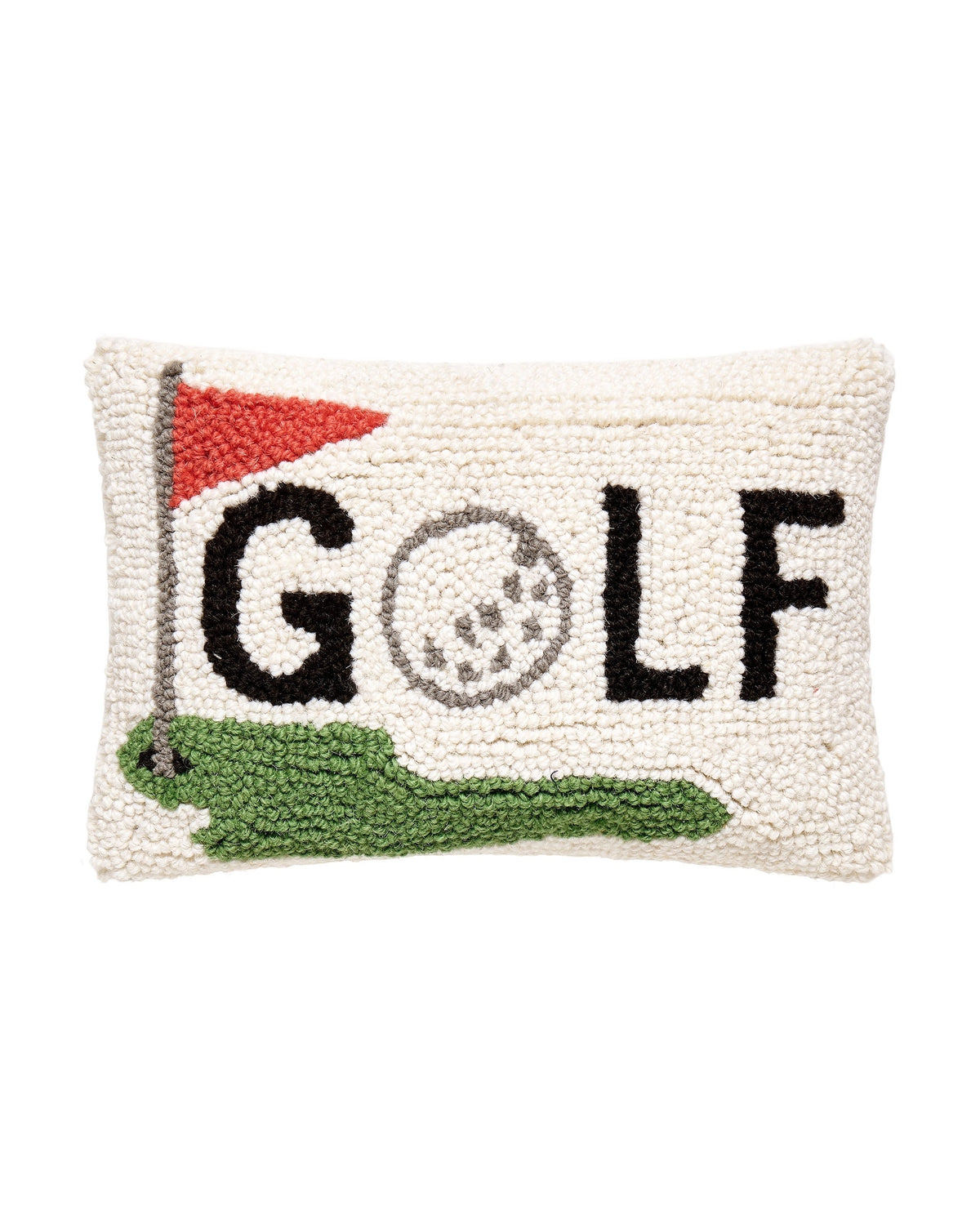 Golf Wool Hook Pillow